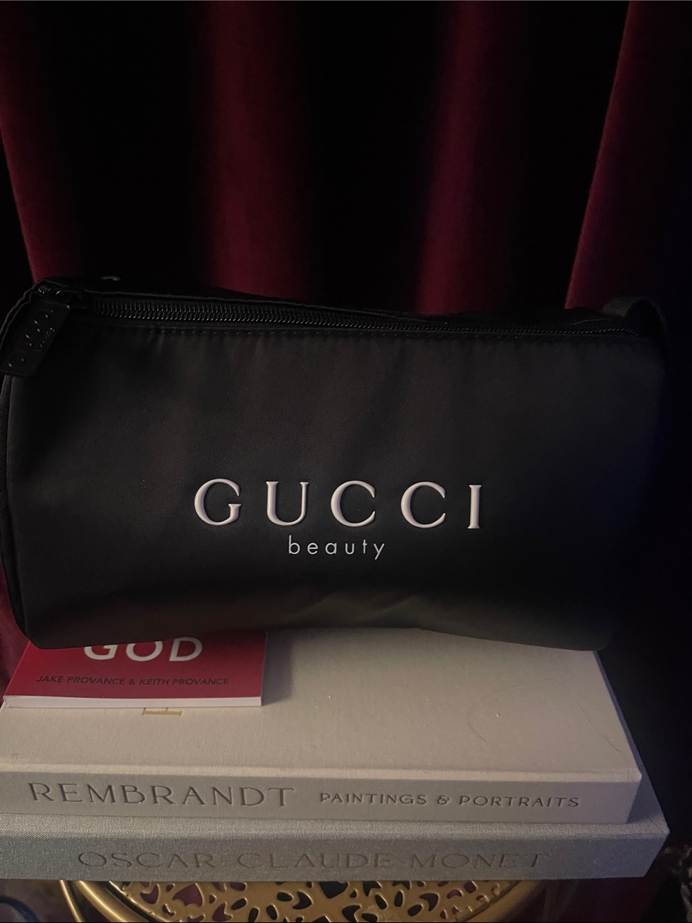 BEAUTY Black Beauty Logo Cosmetic Pouch